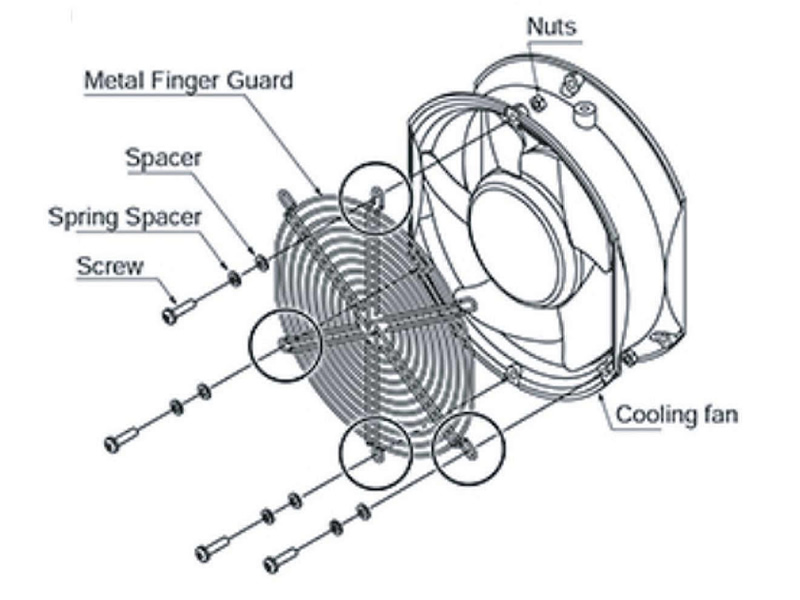 FAN METAL GUARD